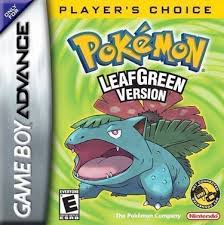 Pokemon Leaf Green Cover