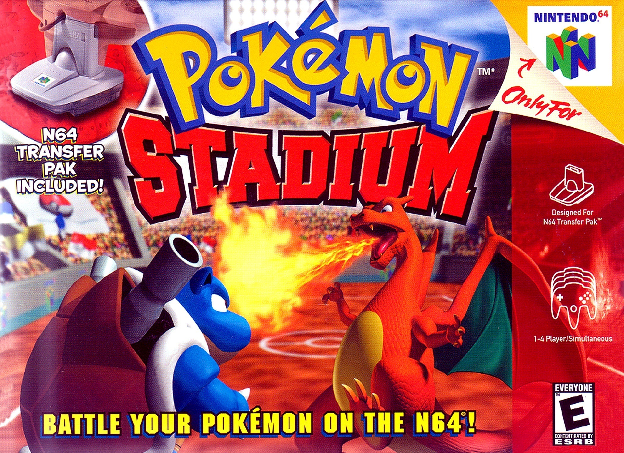 Pokemon Stadium Cover